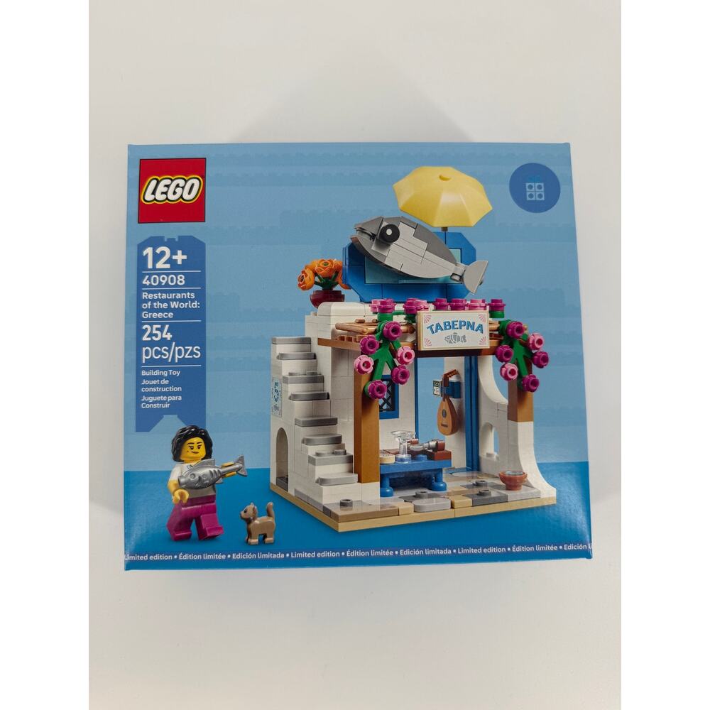LEGO 40908 Restaurants of the World Greece Limited Edition GWP New Sealed - Picture 2 of 3